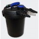 Kit Filtre Pression, UV 11W, Complet Pour Bassins De Jardin De 3000 litres + Bactéries 1000 ml