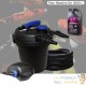 Kit Filtre Pression, UV 11W, Complet Pour Bassins De Jardin De 3000 litres + Bactéries 1000 ml