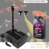 Pompe Filtre + Jets + UV pour Bassin de Jardin Jusqu'à 5000 Litres + Bactéries 1000 ml