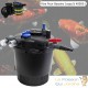 Kit Filtration Pression UV 36W, Pompe, Tuyau, Pour Bassins De 40000 L + Bactéries 2500 ml
