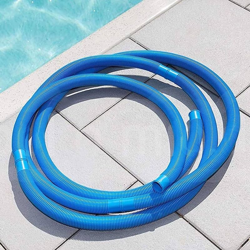 12 mètres Tuyau Piscine 38 mm Bleu PVC Souple. Qualité