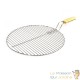 Grille De Barbecue De Remplacement + Poignée. Ronde En Inox : Diamètre 44,5 cm