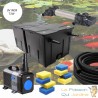 Kit De Filtration UV 72W INOX + 8 mousses de rechange Pour Bassin De Jardin De 30m3