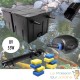 Kit Filtration Complet, UV 55W, Pour Bassins De Jardin De 25000 L + 8 mousses de rechange