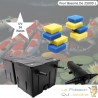 Filtre Bassin + Clarificateur UV Stérilisateur 36W + 8 mousses de rechange, Pour Bassin De Jardin Jusqu'à 30000 Litres