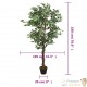 Ficus 180 cm Artificielle. Pour une décoration d'intérieur Sublimée