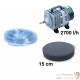 Set Aérateur Bulleur 15 cm Bassin De Jardin De 1500 À 4000 L. Pompe à air bassin + accessoires