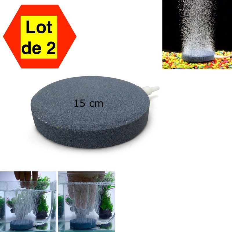 2 Diffuseurs D'Air, Bulleur Disque 15 cm Bassins De Jardin, Étangs