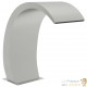 Cascade - Fontaine incurvée Inox + LED Bassin De Jardin & Piscine 22 X 60 X 70 cm