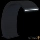 Cascade - Fontaine incurvée Inox + LED Bassin De Jardin & Piscine 22 X 60 X 70 cm