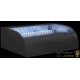 Cascade - Fontaine incurvée + LED Inox Bassin De Jardin & Piscine 60 x 34 x 14 cm