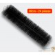 24 brosses de filtration 30 cm pour filtre de bassins de jardin