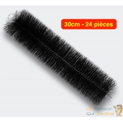 24 Brosses De Filtration 30 cm Pour Filtre De Bassins De Jardin