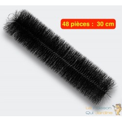 48 Brosses De Filtration 30 cm Pour Filtre De Bassins De Jardin