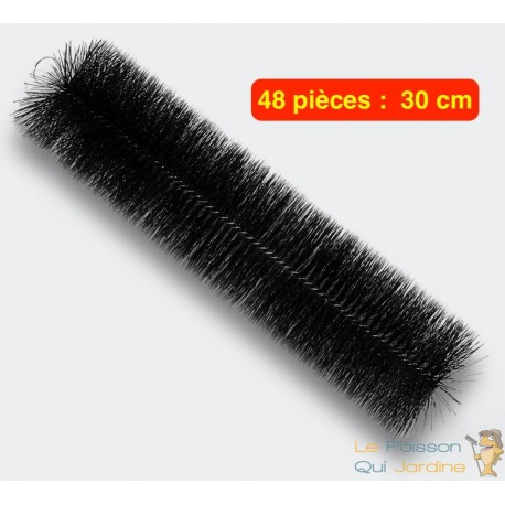 48 brosses de filtration 30 cm pour filtre de bassins de jardin