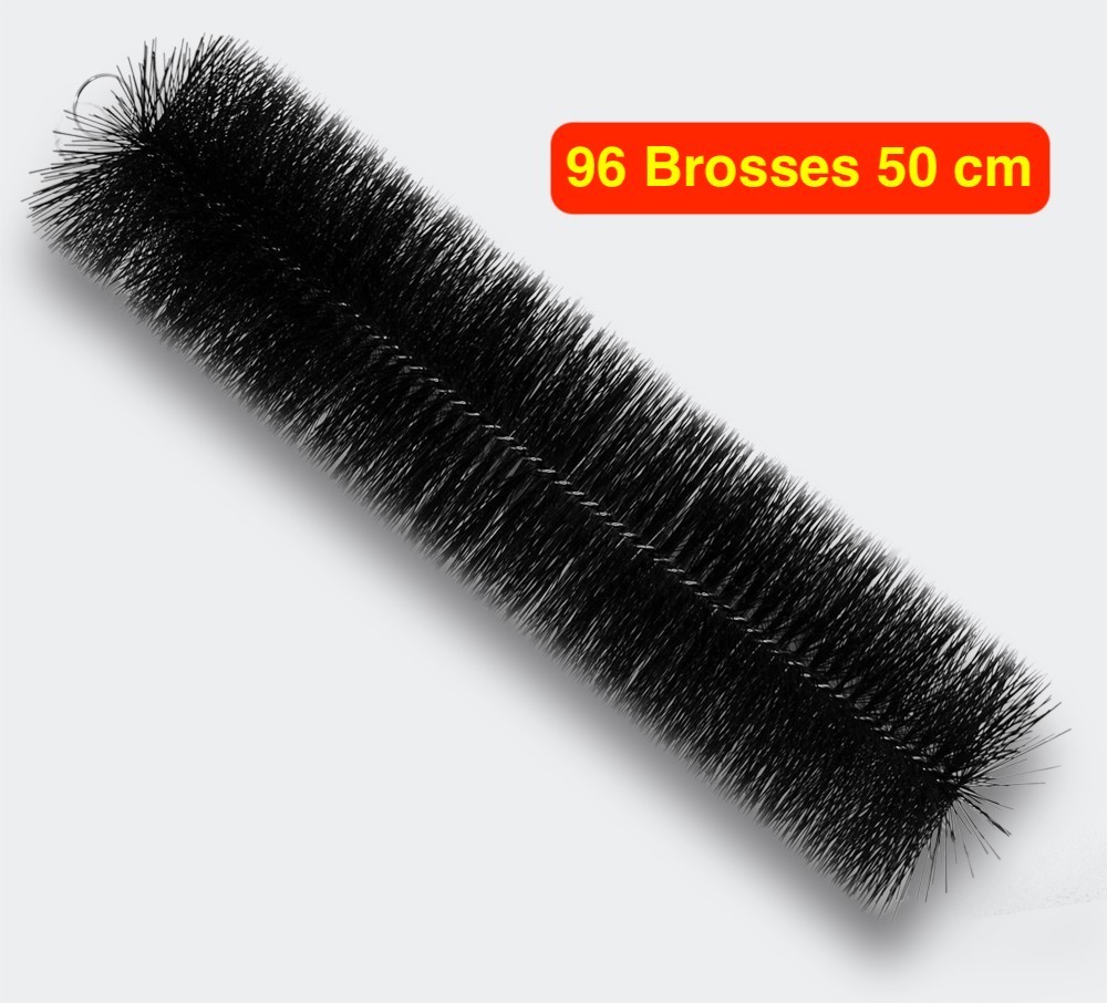 96 Brosses De Filtration 50 cm Pour Filtre De Bassins De Jardin