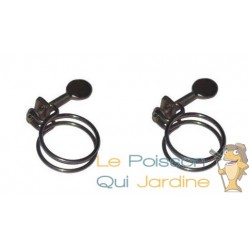 2 Colliers De Serrage Pour Tuyau 50 mm Pour Bassin 