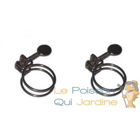 2 Colliers De Serrage Pour Tuyau 50 mm Pour Bassin 