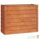 Jardinière Relief Acier Corten 100 X 40 X 77 cm. Aspect Rouille, Très tendance. Jardin, Patio, Balcon