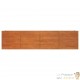 Jardinière Relief Acier Corten 320 X 40 X 77 cm. Aspect Rouille, Très tendance. Jardin, Patio, Balcon