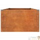 Jardinière Relief Acier Corten 160 X 80 X 45 cm. Aspect Rouille, Très tendance. Jardin, Patio, Balcon