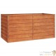 Jardinière Relief Acier Corten 160 X 80 X 77 cm. Aspect Rouille, Très tendance. Jardin, Patio, Balcon