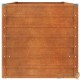 Jardinière Relief Acier Corten 160 X 80 X 77 cm. Aspect Rouille, Très tendance. Jardin, Patio, Balcon