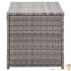 GRAND Coffre de jardin Gris Polyrotin 100 X 50 X 50. Rangement facile et discret