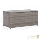 GRAND Coffre de jardin Gris Polyrotin 100 X 50 X 50. Rangement facile et discret