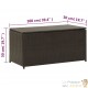 GRAND Coffre de jardin Marron Polyrotin 100 X 50 X 50. Rangement facile et discret