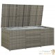 GRAND Coffre de jardin Gris Polyrotin 180 X 90 X 70. Rangement facile et discret