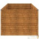 Jardinière Relief Acier Corten 290 X 100 X 69 cm. Aspect Rouille, Très tendance. Jardin, Patio, Balcon
