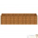 Jardinière Relief Acier Corten 290 X 100 X 69 cm. Aspect Rouille, Très tendance. Jardin, Patio, Balcon