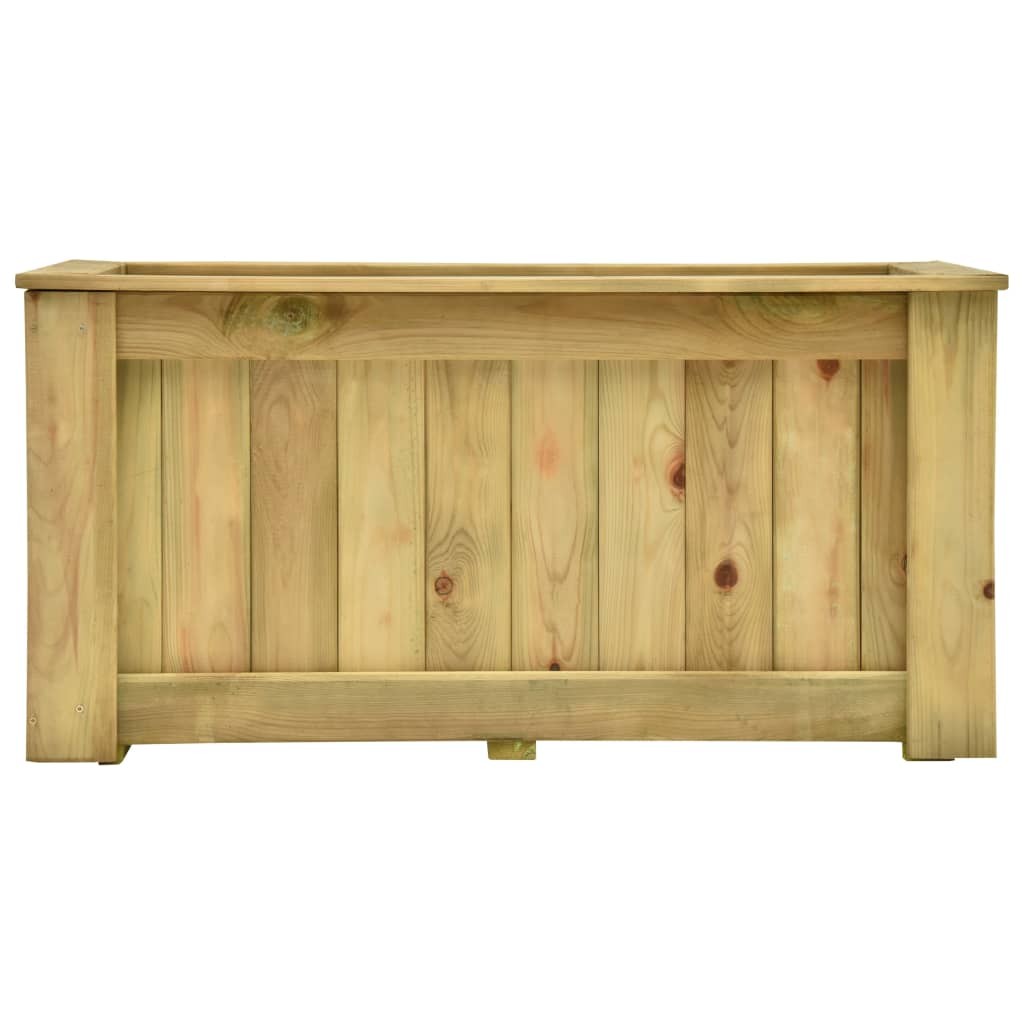 Jardinière Bois de Pin 100 X 50 X 50 cm. Très tendance. Jardin, Patio, Balcon