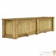 Jardinière Bois de Pin 196 X 50 X 50 cm. Très tendance. Jardin, Patio, Balcon