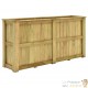 Jardinière Bois de Pin 196 X 50 X 100 cm. Très tendance. Jardin, Patio, Balcon