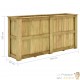 Jardinière Bois de Pin 196 X 50 X 100 cm. Très tendance. Jardin, Patio, Balcon