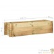 Jardinière Bois de Pin 120 X 40 X 32 cm. Très tendance. Jardin, Patio, Balcon