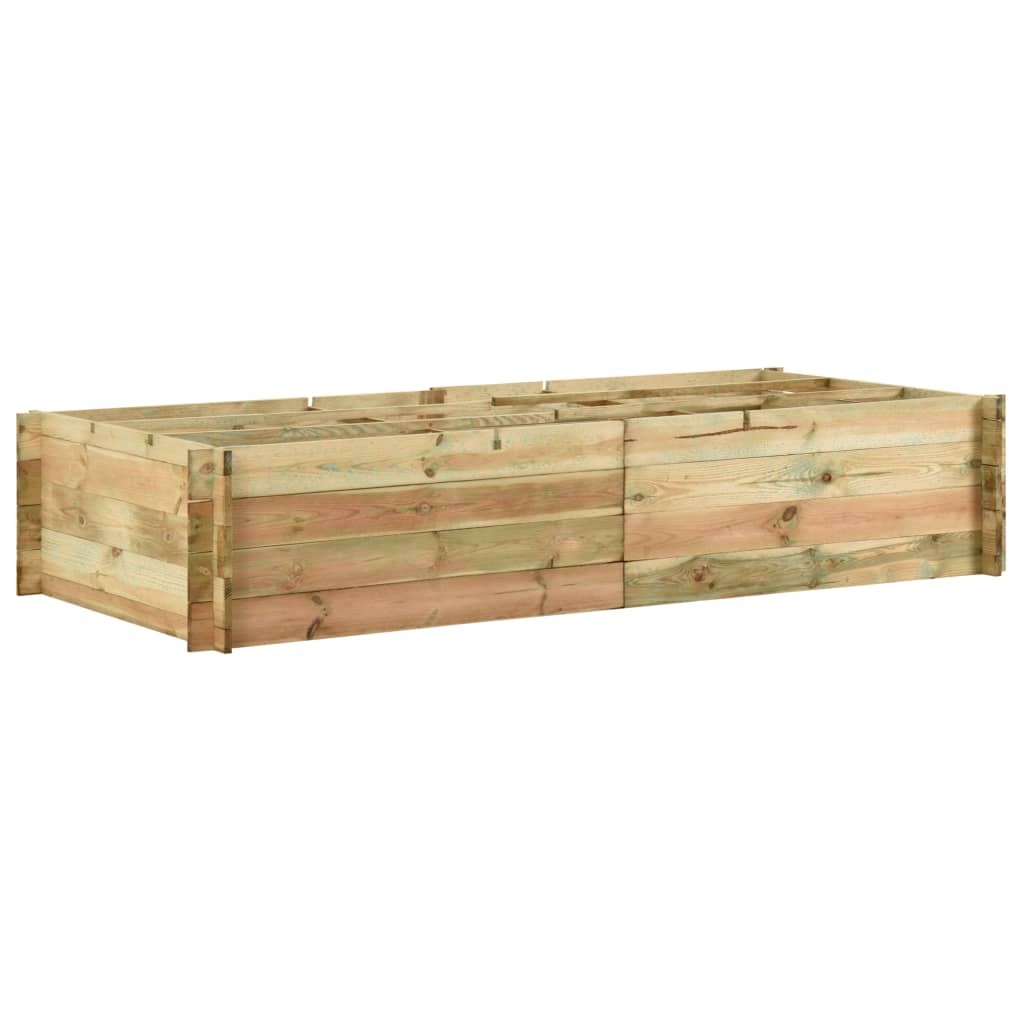 Jardinière Bois de Pin 197 X 100 X 40 cm. Très tendance. Jardin, Patio, Balcon