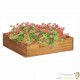 Jardinière Bois d'Acacia 60 X 60 X 15 cm. Très tendance. Jardin, Patio, Balcon