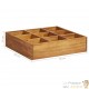 Jardinière Bois d'Acacia 60 X 60 X 15 cm. Très tendance. Jardin, Patio, Balcon