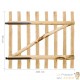 Portail en Bois de noisetier 100 X 90 cm de haut. Idéal pour jardin champêtre et rural