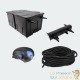 Kit Filtration Complet UV 24W + ampoule Supplémentaire Pour Bassin De Jardin De 30m3 sans poissons