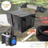 Kit De Filtration Complet Avec UV 55W INOX + ampoule de rechange Pour Bassin De Jardin De 30m3