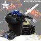 Kit Filtre Pression UV 11W + 1 ampoule UV de rechange Puissant, Pour Bassins De 6000 L