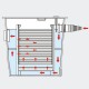 Kit Filtration Complet, UV 24W, Pour Bassins De 12000 L + 1 ampoule de rechange