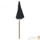 Parasol Rond 230 cm Gris Anthracite. Poteau en acier. Raffinement et Ombre Terrasse et Jardin