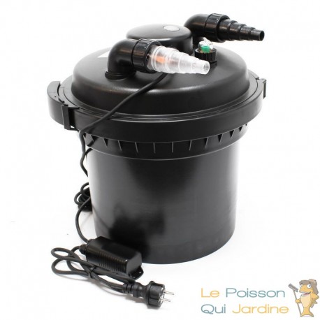 Filtre Pour Bassins De Jardin Sous Pression, UV 11W, Jusqu'à 8000 L. Volume de 20 litres