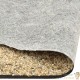 Revêtement Pierre Décoration 1000 X 40 cm Sable Pour Bassin de jardin, piscine, terrasse. Finition naturelle