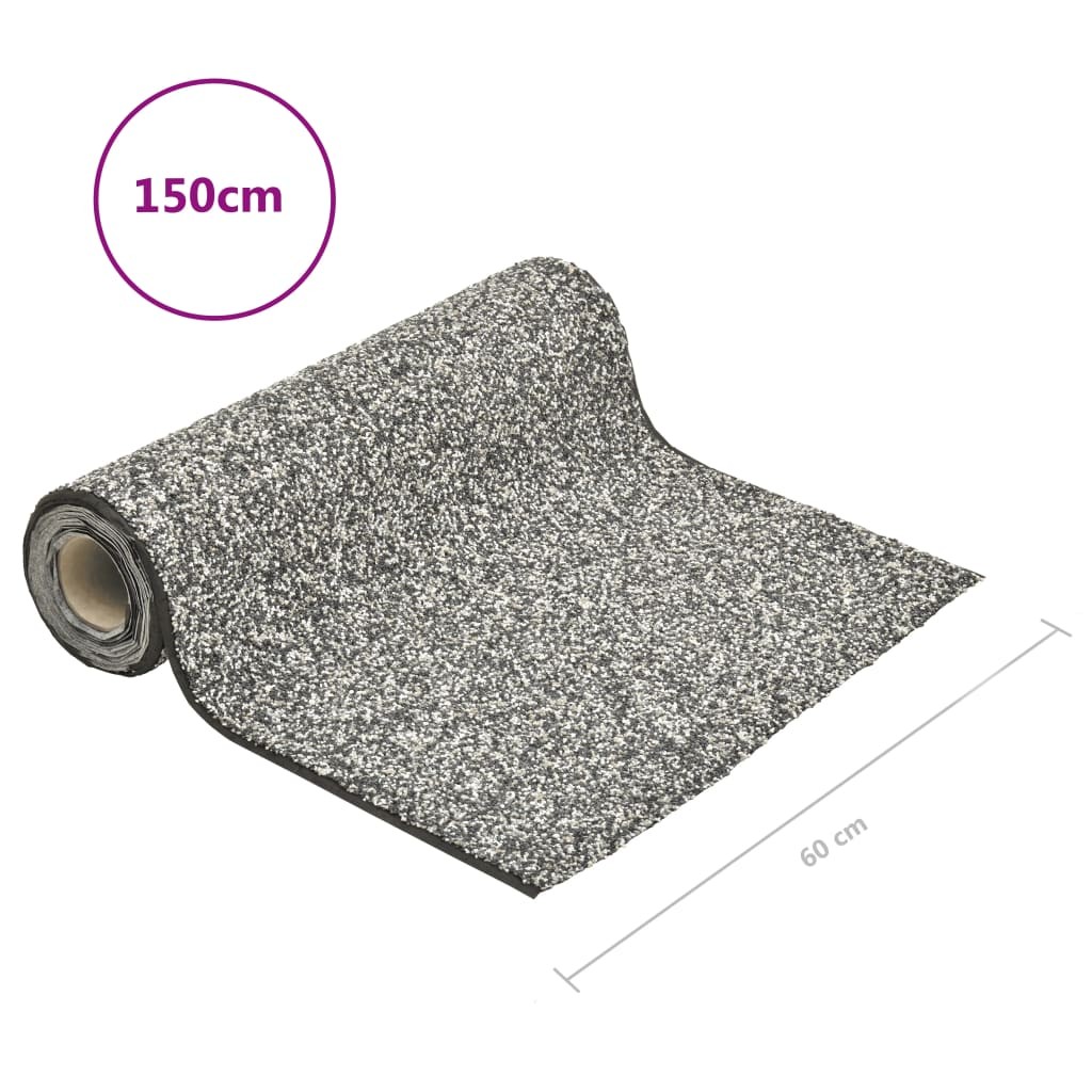 Revêtement Pierre Décoration 150 X 60 cm Gris Pour Bassin de jardin, piscine, terrasse. Finition naturelle